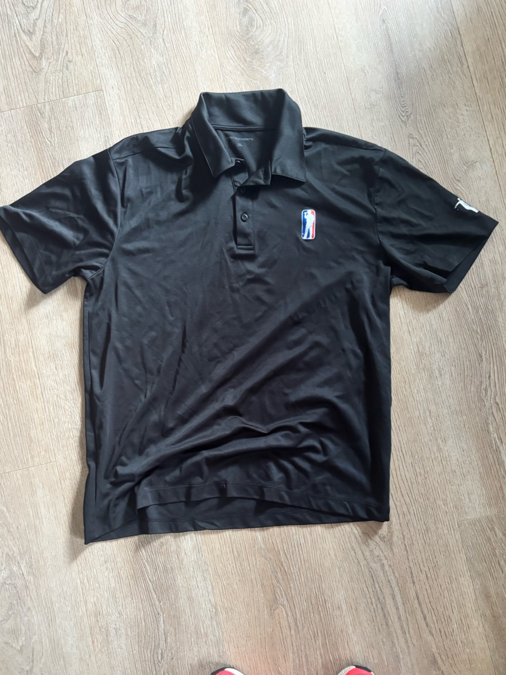 Black funny golf Polo Shirt